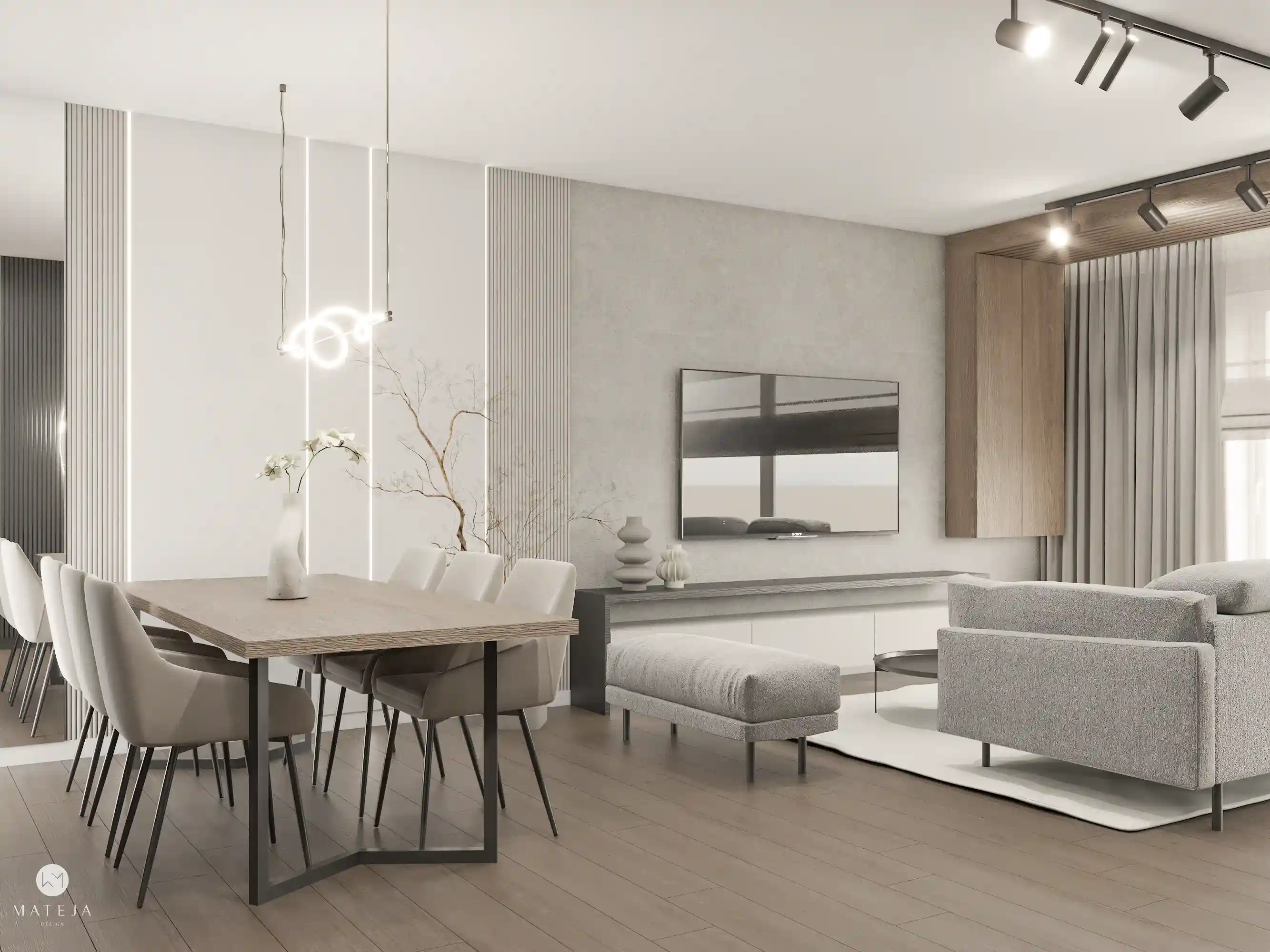 Kuchnia i salon