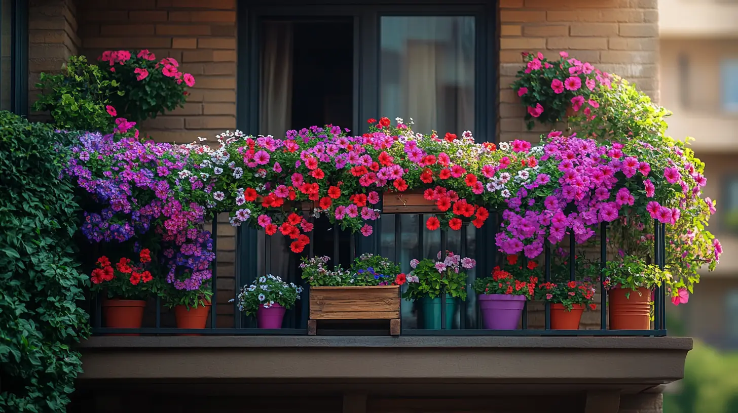 Twój balkon nigdy nie wyglądał tak dobrze! 7 roślin, które zmienią każdą przestrzeń w zieloną oazę