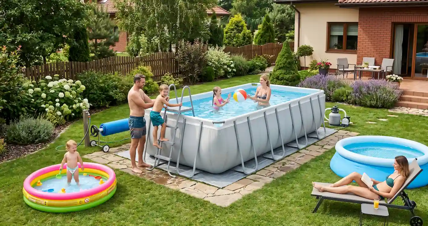 Jak dobrać basen do swojego ogrodu?