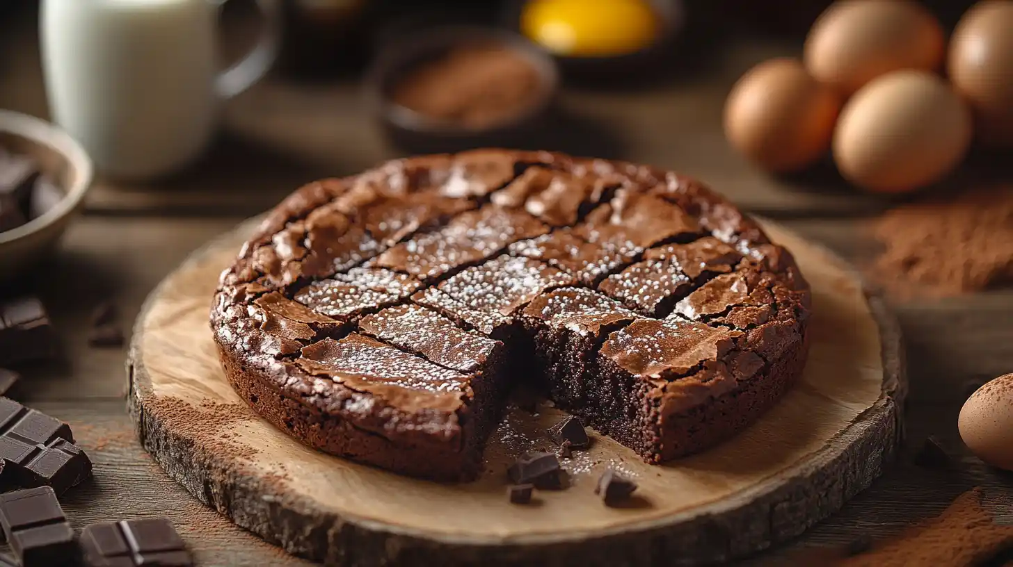 Brownie - czekoladowe ciasto brownie oryginalny przepis
